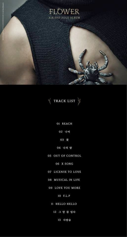 Junsu_flowe_tracklist