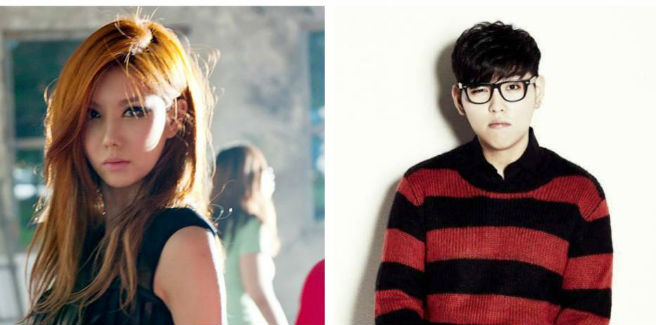 Jung Ah delle After School e Han Dong Geun si preparano a duettare in una ballad