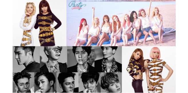 2NE1, Girls’ Generation e Super Junior vengono nominati ai “Teen Choice Awards”