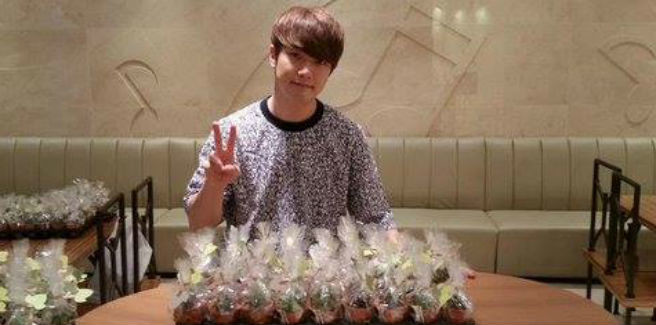 Choi MinHwan festeggia il compleanno con i fan al ”MINARI DAY”