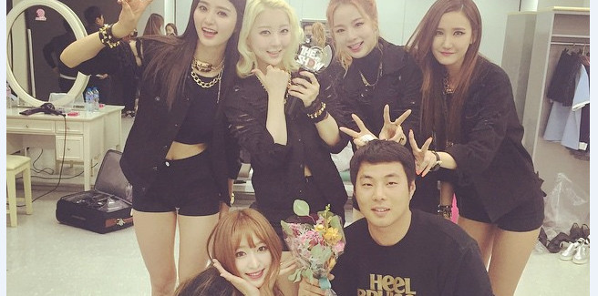 Le EXID ringraziano il manager che è stato con loro anche senza salario