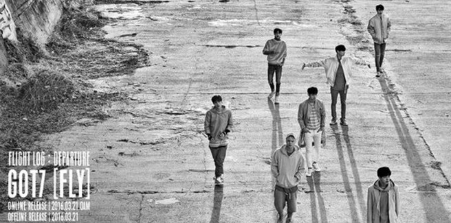 La JYP rilascia le immagini teaser, singole e di gruppo, per “Flight Log: Departure” dei GOT7