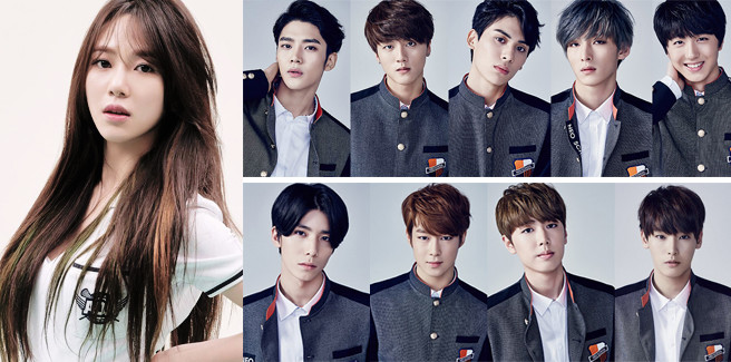 Mina delle AOA e i trainee delle Neoz School nel web-drama ‘Click Your Heart’