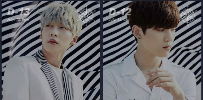Gli Snuper rilasciano le foto teaser individuali per Sang Il e Woo Sung