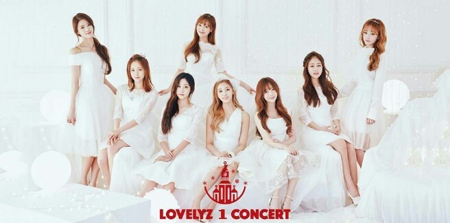 Le Lovelyz in bianco nella nuova foto teaser per il loro concerto