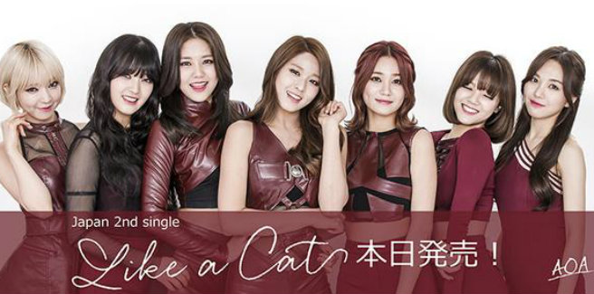 Le AOA rilasciano la versione giapponese di ‘Like A Cat’