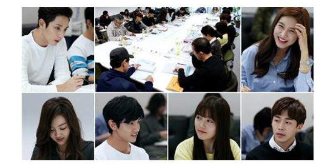 Prima lettura del copione per gli attori del nuovo MBC drama “Scholar Who Walks the Night”