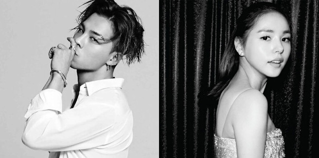Appuntamento romantico tra Taeyang dei BIGBANG e Min Hyo Rin