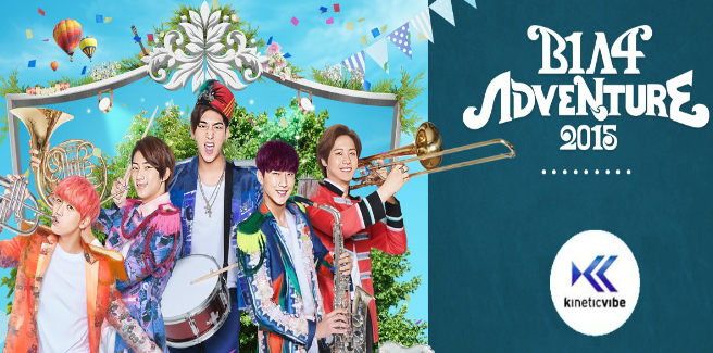 I B1A4 alla conquista del mondo con l’Adventure World Tour