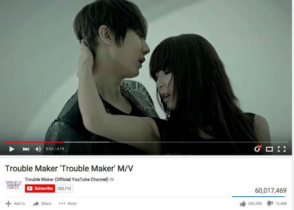 trouble_maker_60_milioni_visualizzazioni_youtube