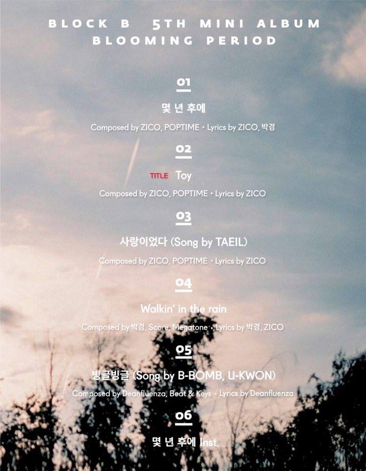 Block-B-Track-List