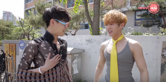 Wenhan e Seungyoun degli UNIQ provano disastrosamente a vestirsi a vicenda