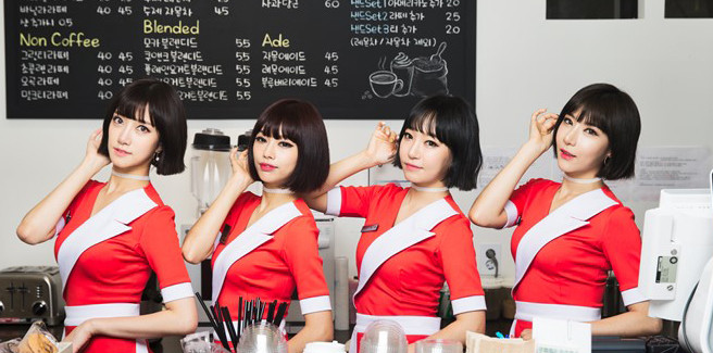 Le GIRLS GIRLS nell’MV di ‘JUICY SECRET’