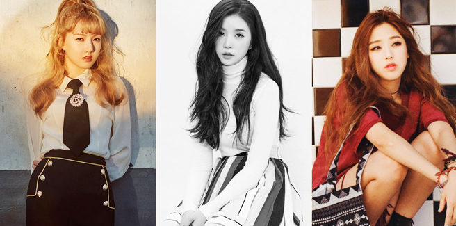 Collaborazione tra Cao Lu delle FIESTAR, Yerin delle GFRIEND e Kisum