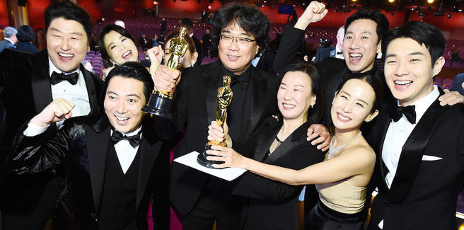 Il film coreano ‘Parasite’ fa la storia dell’Academy con 4 Oscar tra cui ‘Miglior Film’